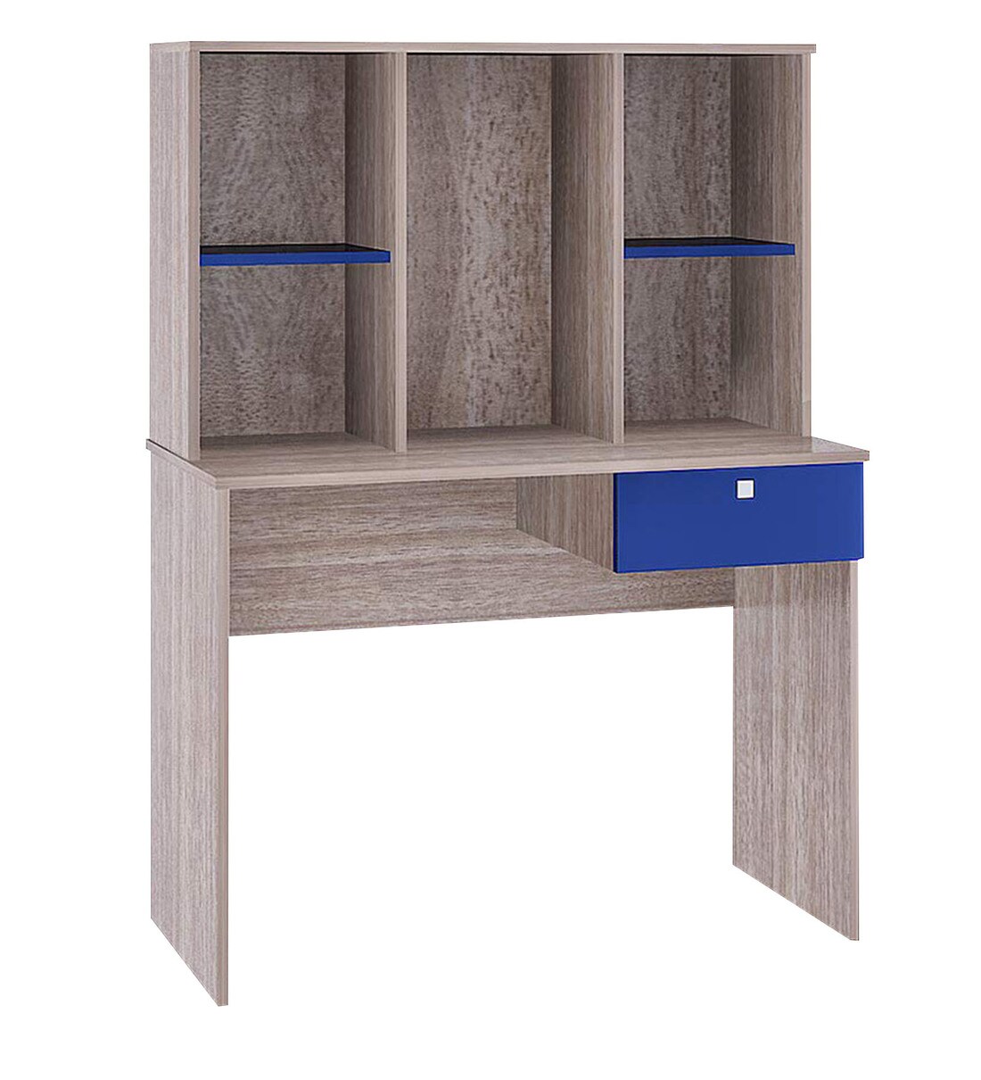 Buy Zak Study Table in Blue Finish by Klaxon Online Kids Study Tables