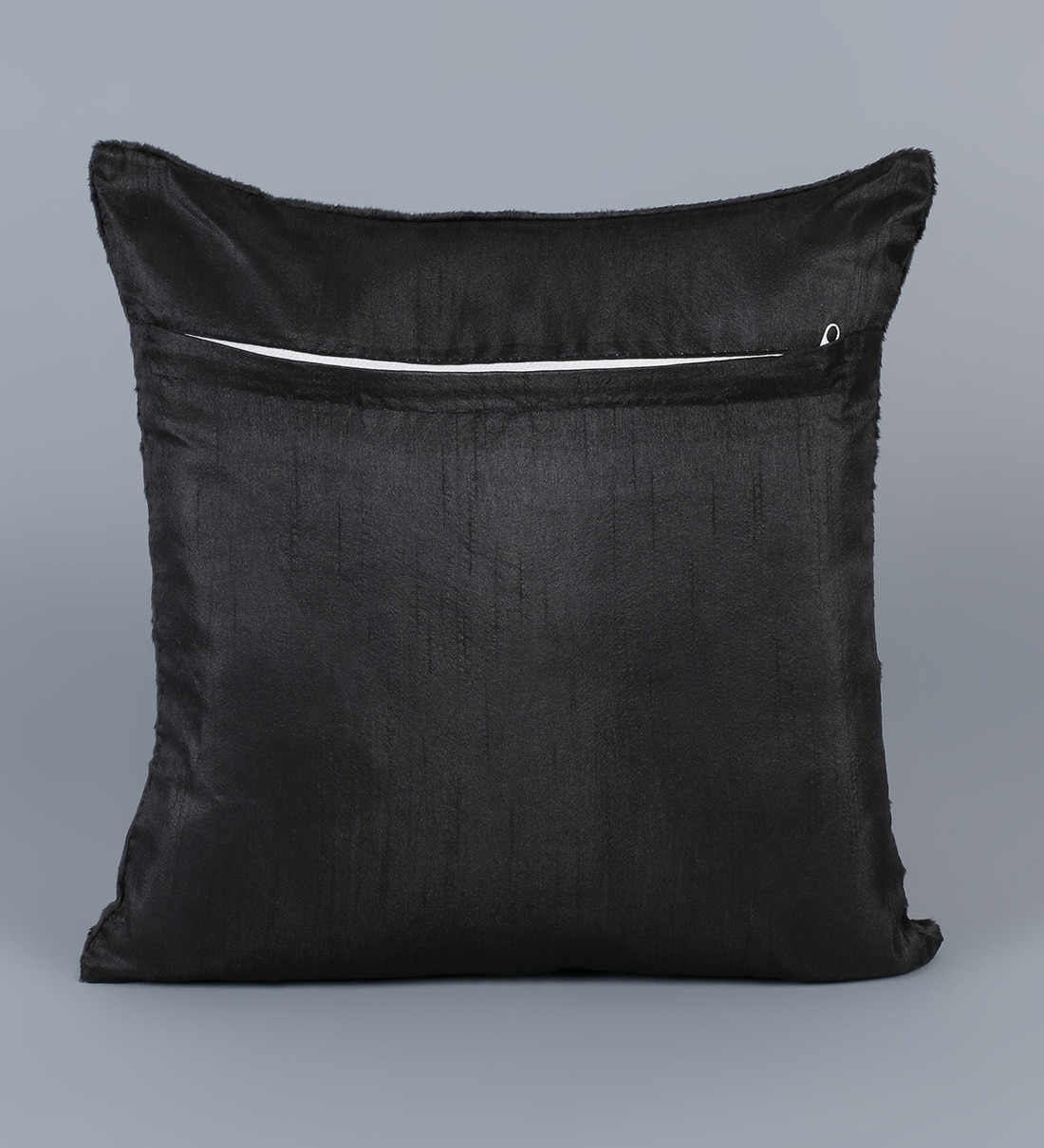 black cushion covers