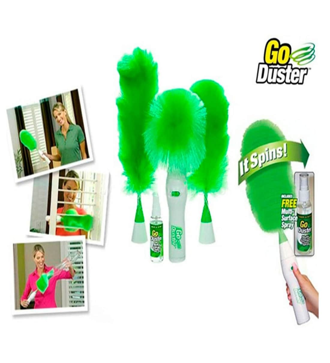 Buy Stybuzz Motorized Wet & Dry Electric Spin Duster Online Dusters