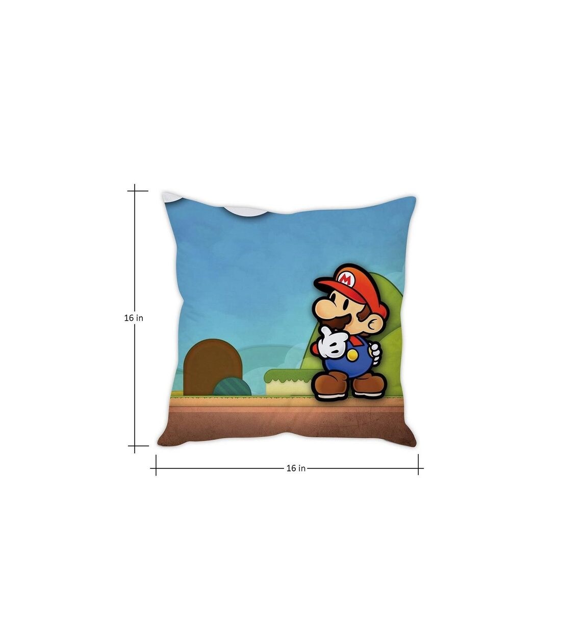 mario star cushion