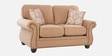 St Helens Fabric 2 Seater Sofa in Brown Colour