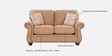 St Helens Fabric 2 Seater Sofa in Brown Colour