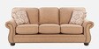 St Helens Fabric 3 Seater Sofa in Brown Colour