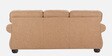 St Helens Fabric 3 Seater Sofa in Brown Colour