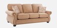 St Helens Fabric 3 Seater Sofa in Brown Colour