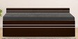 Starvion Pull-Out Sofa Cum Bed with Storage in brown Colour