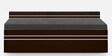 Starvion Pull-Out Sofa Cum Bed with Storage in brown Colour