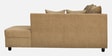 Stella Fabric LHS Sectional Sofa in Brown Colour