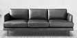 Sterio Leatherette 3 Seater Sofa in Lama Grey Colour