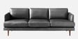 Sterio Leatherette 3 Seater Sofa in Lama Grey Colour