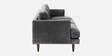 Sterio Leatherette 3 Seater Sofa in Lama Grey Colour