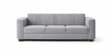 Stitch Sofa 3 Seater In Grey Colour