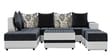 Stollion 8 Seater RHS L Shape Sofa In Dark Grey & Light Grey Colour
