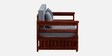 Strasbourg Sheesham Wood Pull Out 2 Seater Sofa Cum Bed In Honey Oak Finish with Storage