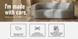 Stylish Simplicity 2 Seater Sofa In Sand Color