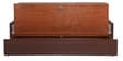 Stylish 3 Seater Sofa cum Bed with Storage & Mattress in Brown Finish