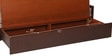 Stylish 3 Seater Sofa cum Bed with Storage & Mattress in Brown Finish