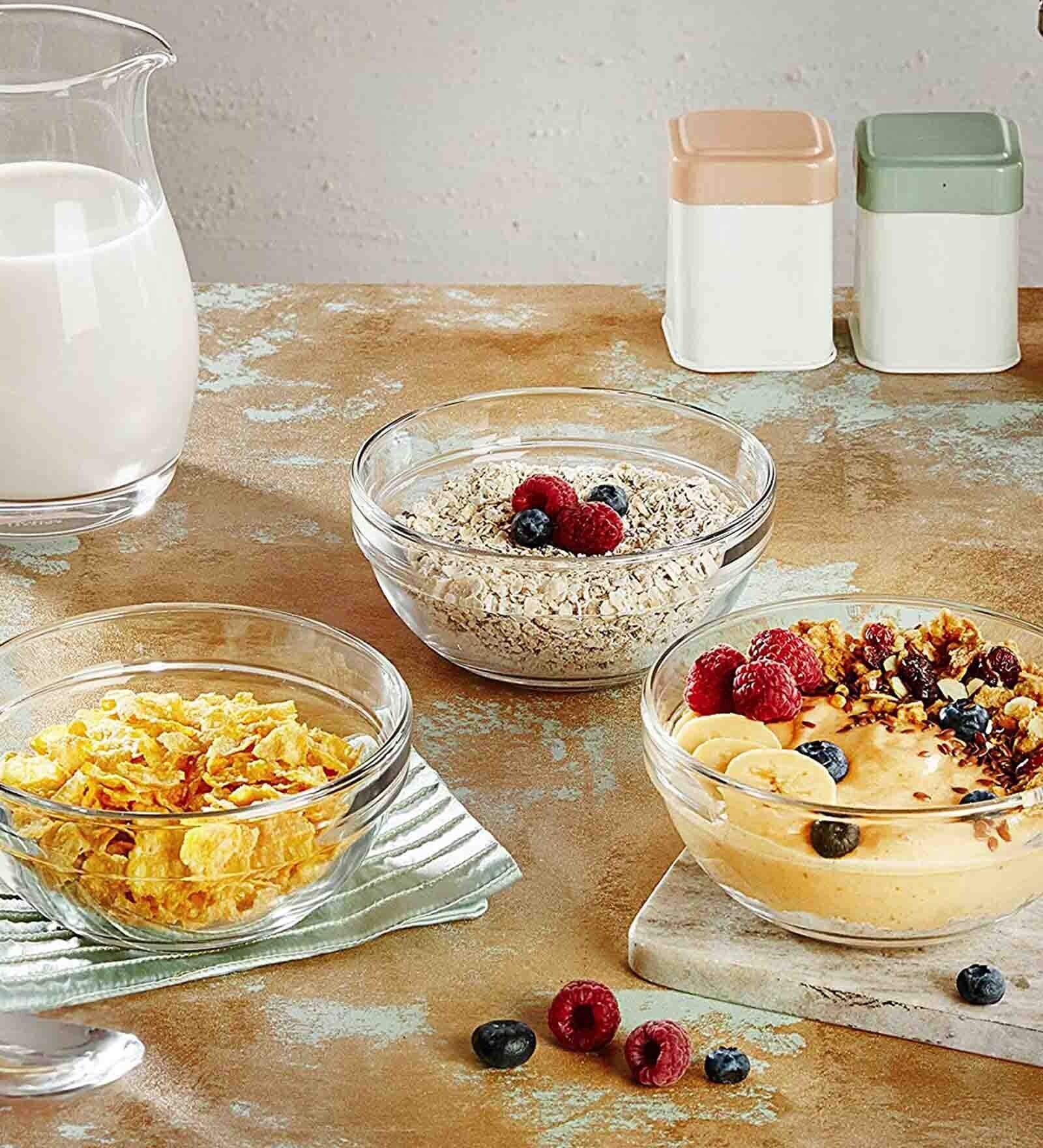 Stackable 580ml (Set of  3) Mixing Bowl