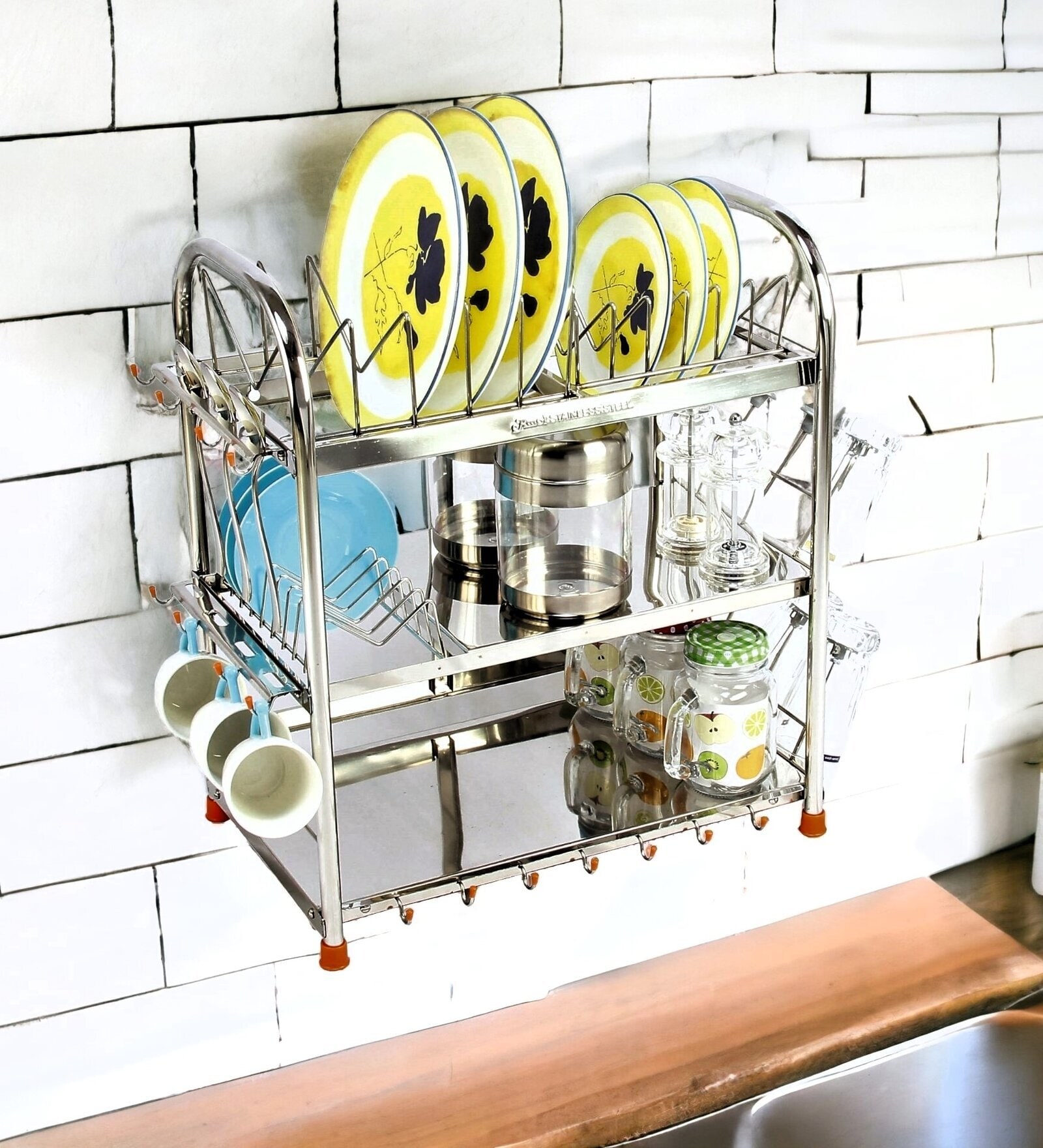 Stainless Steel 18 x 11 Inches Kitchen Racks