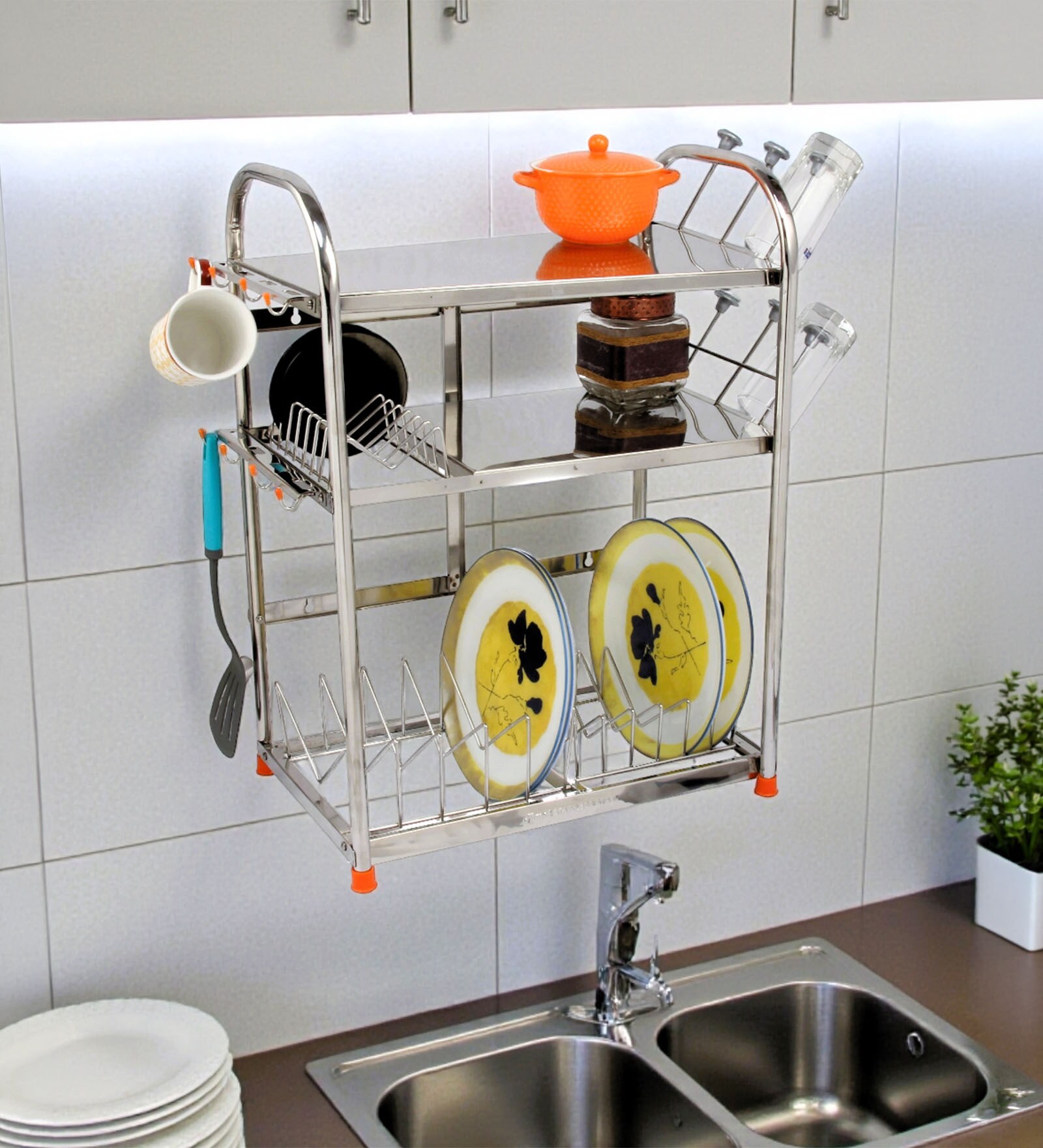 Stainless Steel 18 x 11 Inches Kitchen Racks