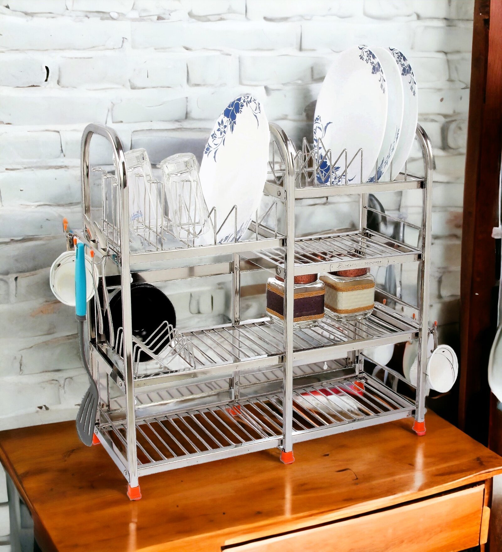 Buy Stainless Steel 24 X 9 Inches Kitchen Racks By Amol At 52 OFF By   Stainless Steel 24 X 9 Inches Kitchen Racks By Amol Stainless Steel 24 X 9 Inches Kitchen Racks By A Noiyav 