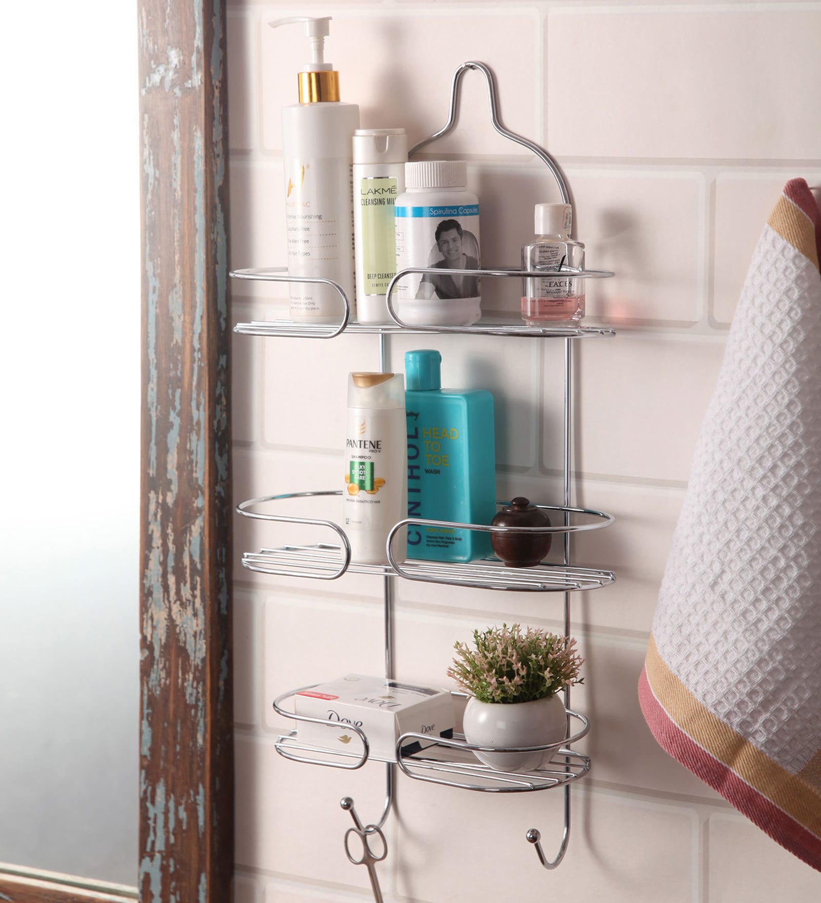 Stainless Steel 3 Tier Shower Caddy