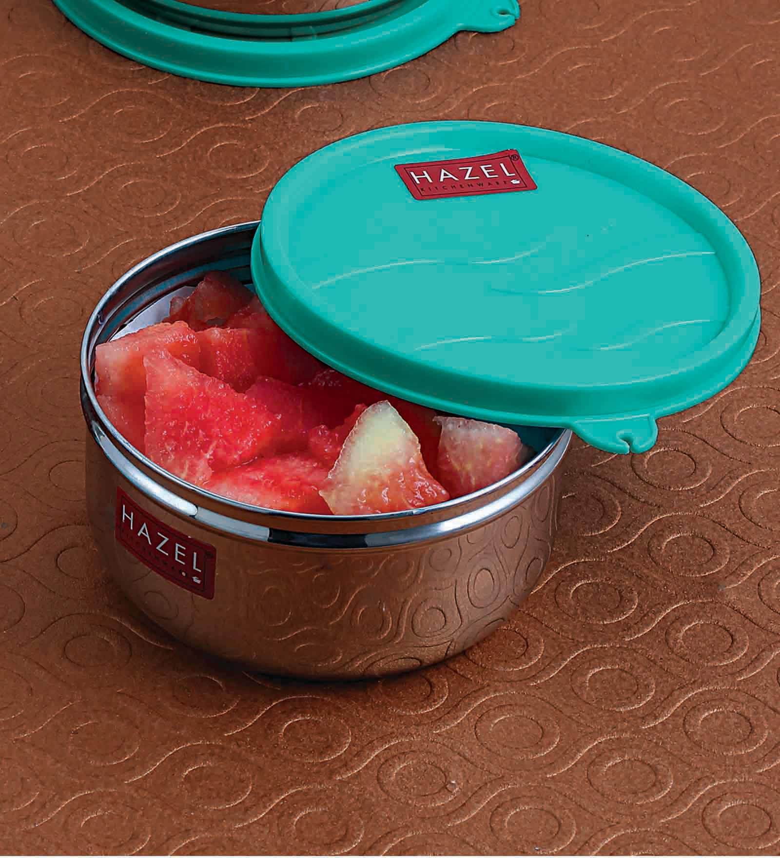 Stainless Steel 450ml Silver Storage Container