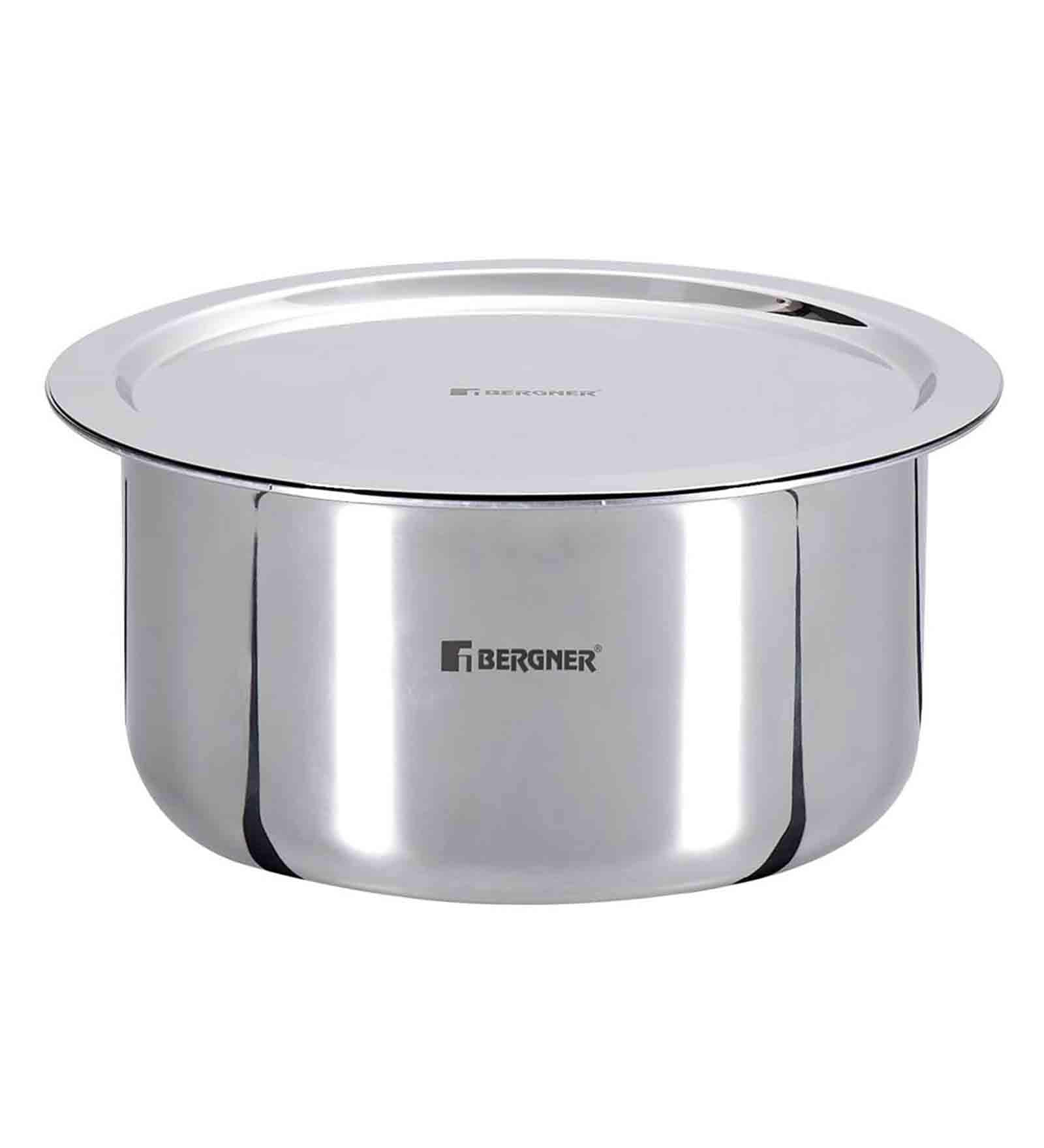 Stainless Steel Induction Friendly 6.1 Ltrs Pot with Lid