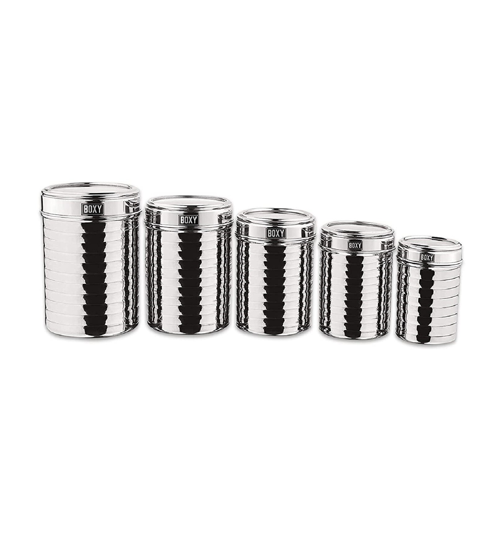 Premium Stainless Steel Kitchen Container Set of 5