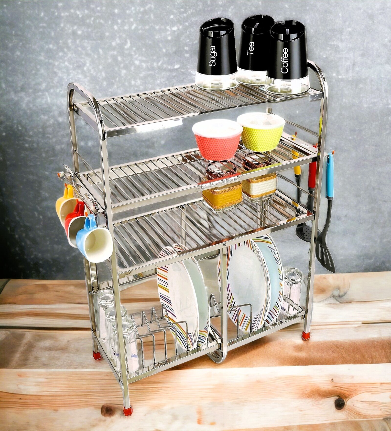 Buy Stainless Steel Kitchen Rack by Amol at 42 OFF by Amol Pepperfry