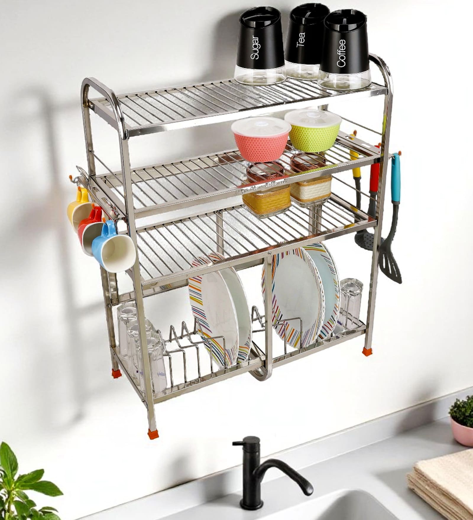 Stainless Steel Kitchen Rack