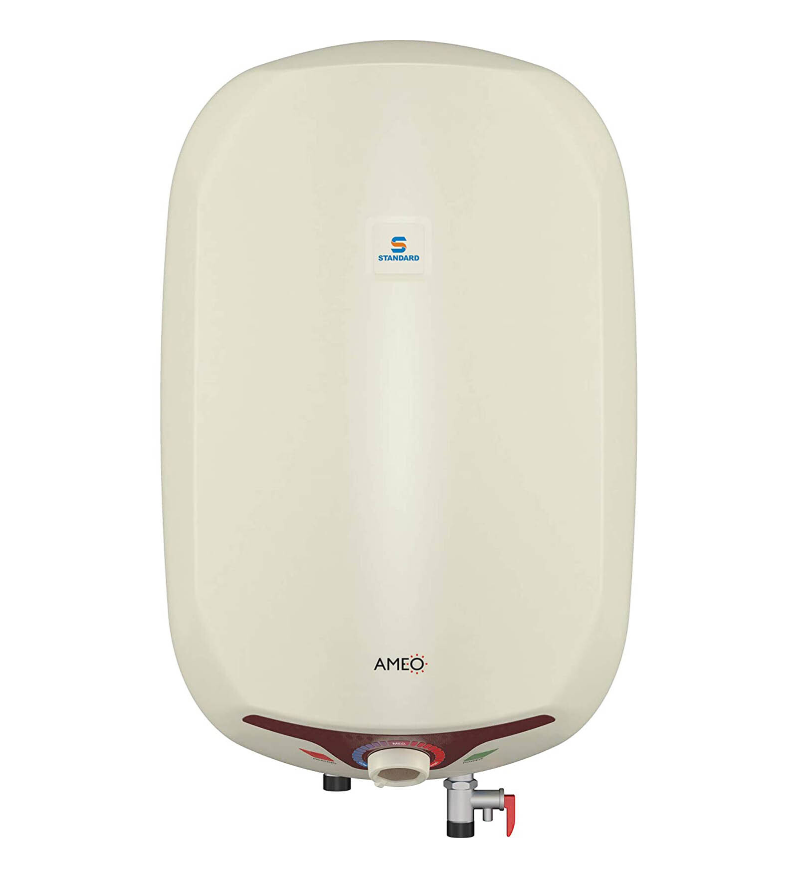 STANDARD AMEO 15L 5 Star Rating Storage Water Heater (White & Blue)