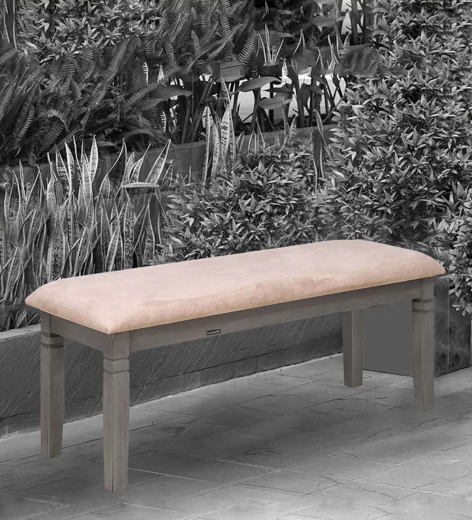 Buy Stanfield Solid Wood Bench in Grey Colour at 29 OFF by Nilkamal