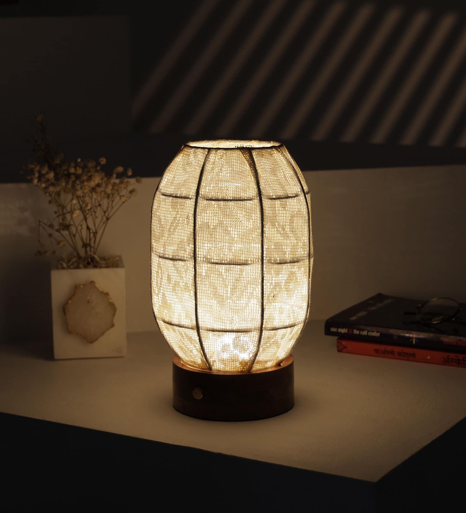 Statement Battery Operated Table Lamp
