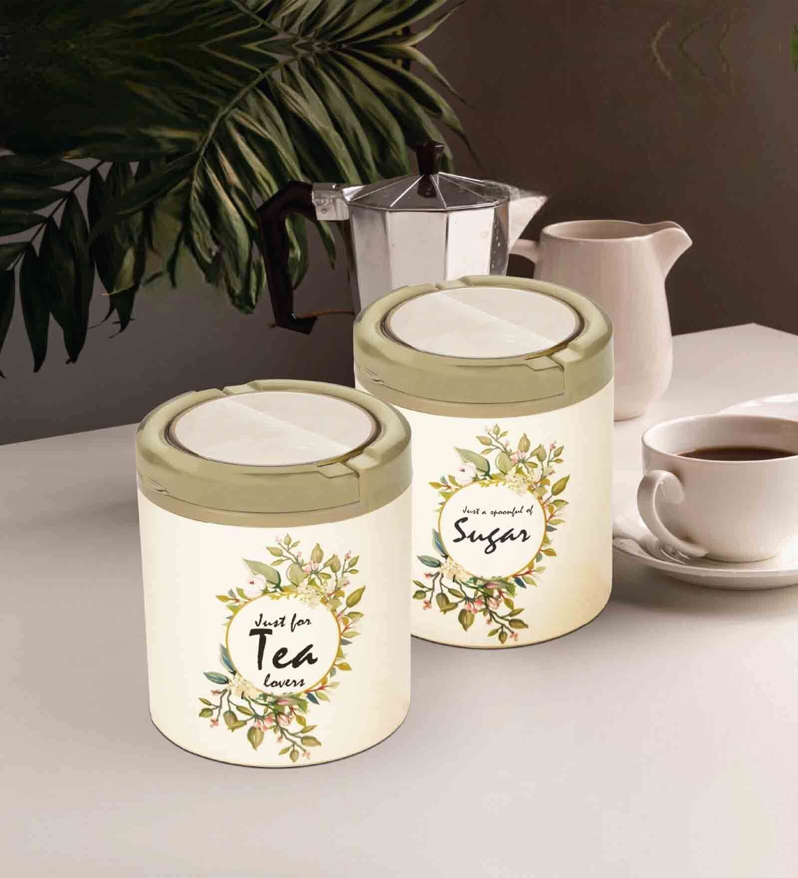 STC 750Ml Brown Plastic (Set of 2) Airtight Container