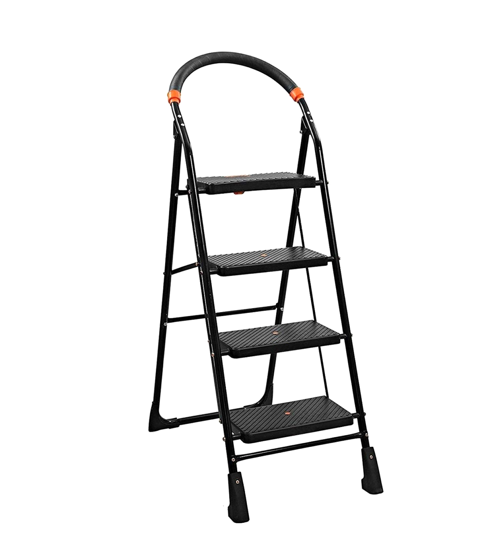Steel 4.1 feet Heavy Folding Step Ladder