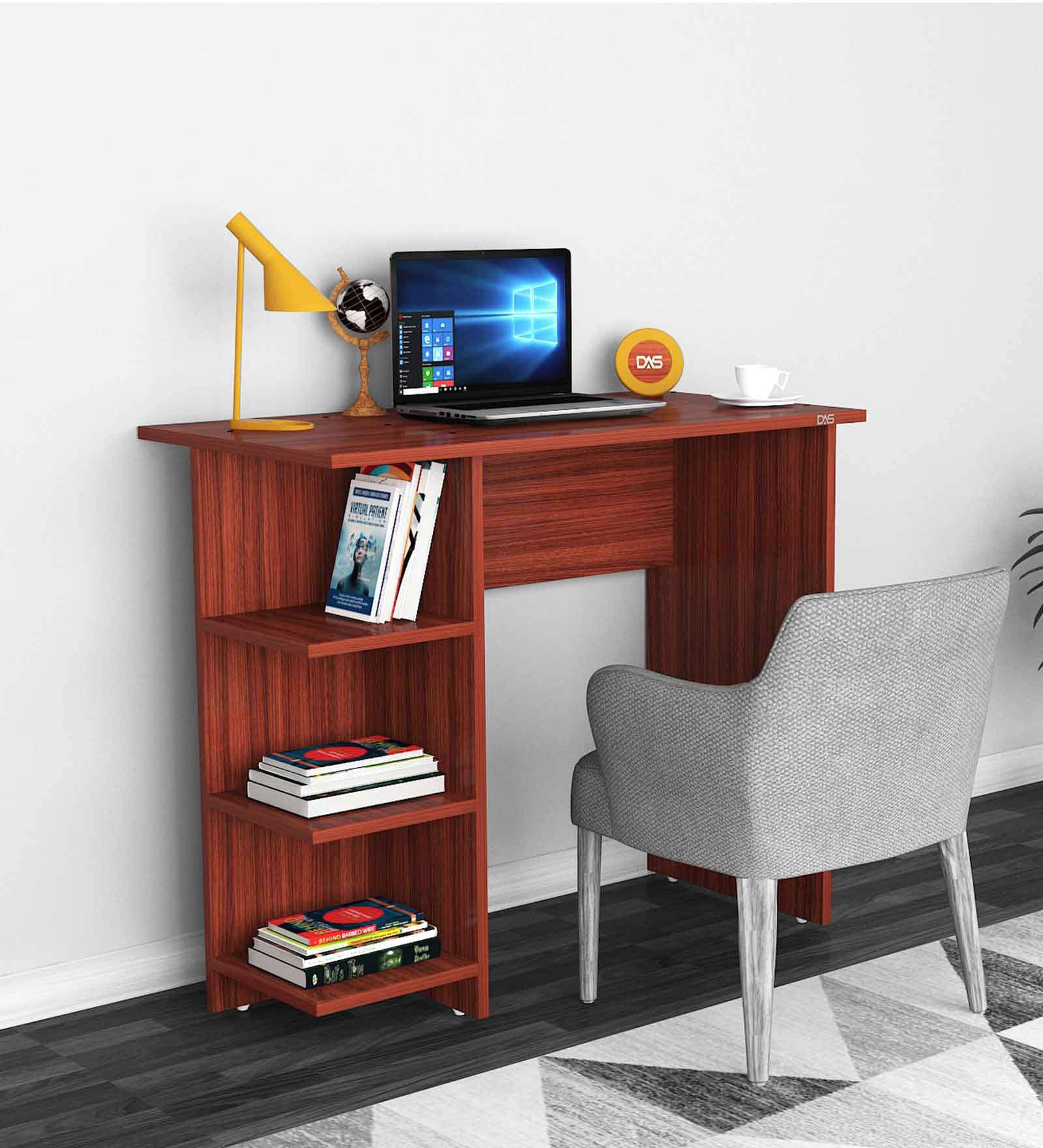 Stefan Writing Table in Classic Walnut Finish Stefan Writing Table in Classic Walnut Finish