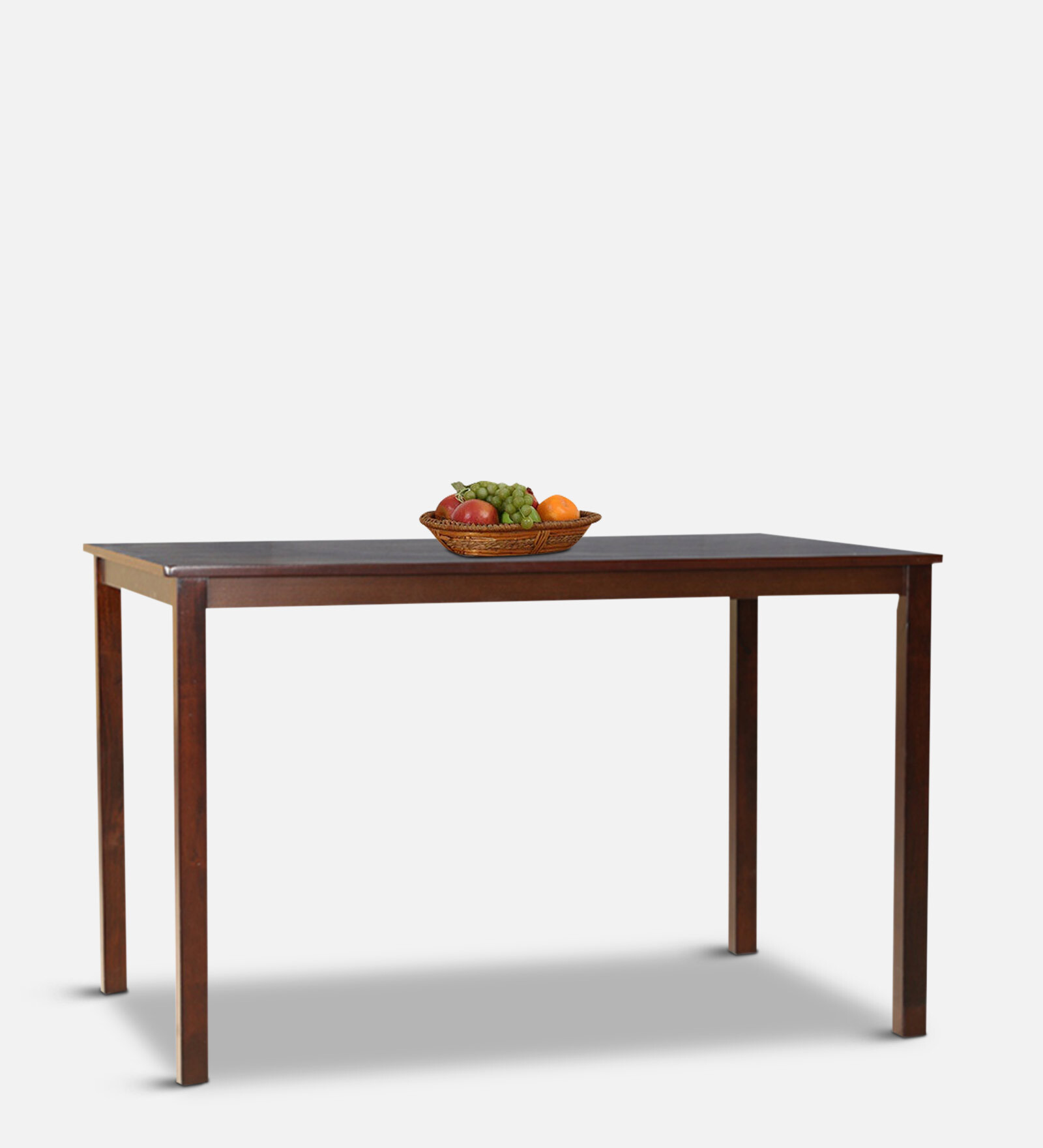 Stella 4 Seater Dining Table in Dark Walnut Colour