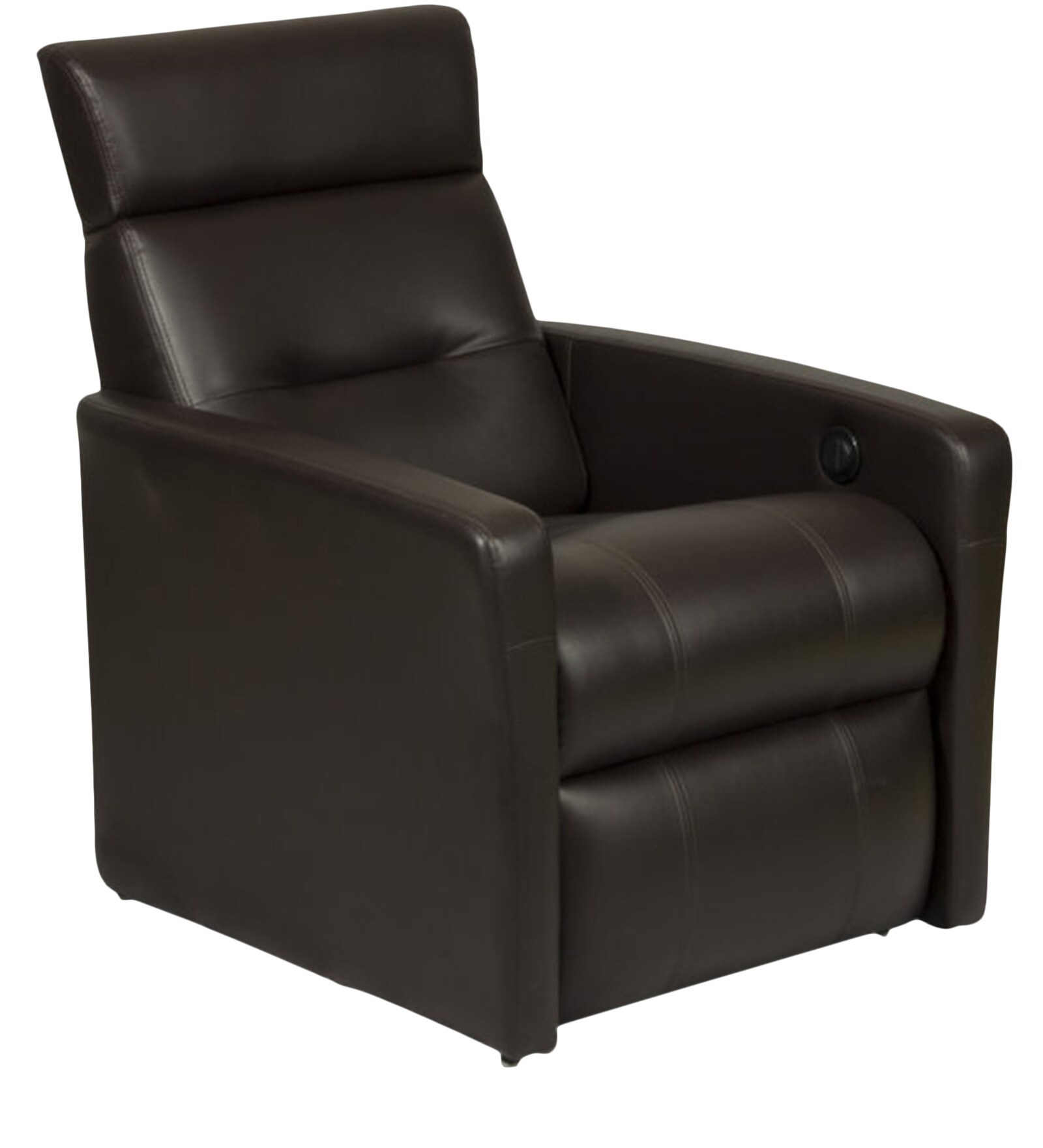 Buy Stile One Seater Motorised Recliner Chair in Brown Colour by Only Recliners Online Manual