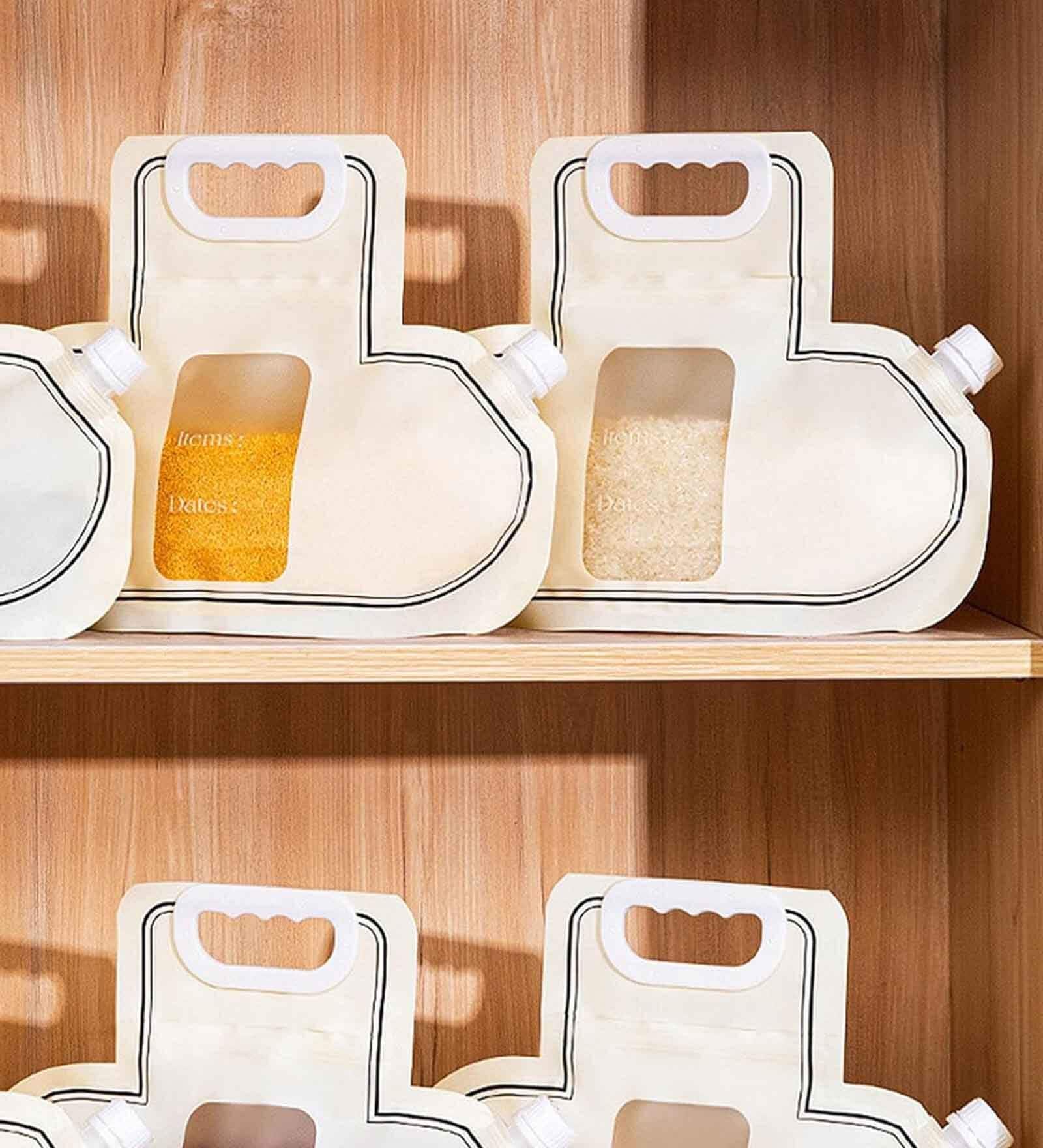 Storage Bags for Grain, Rice, Beans,/Multipurpose Bag With Portable Handle