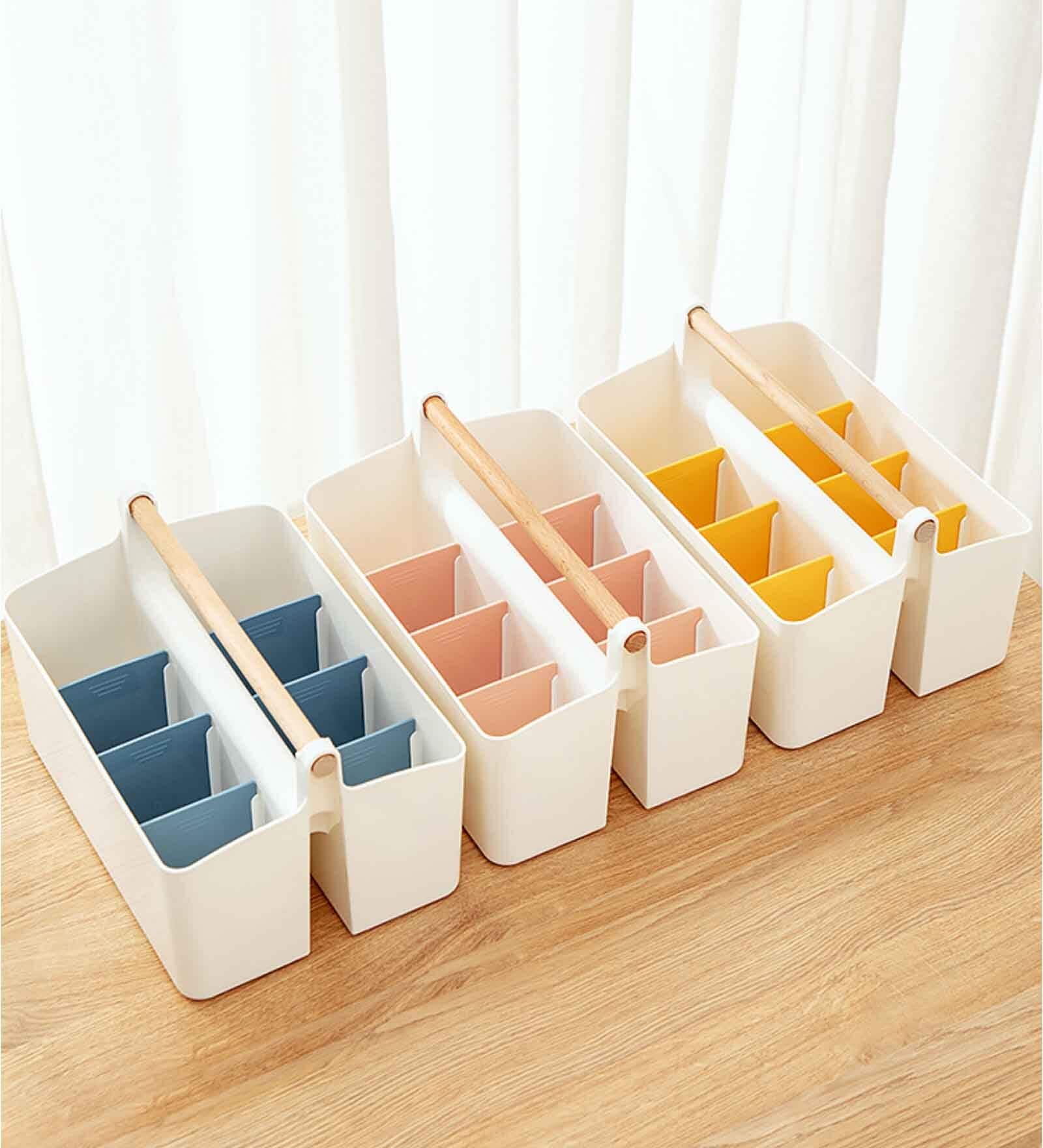 Storage Caddy with Adjustable dividers