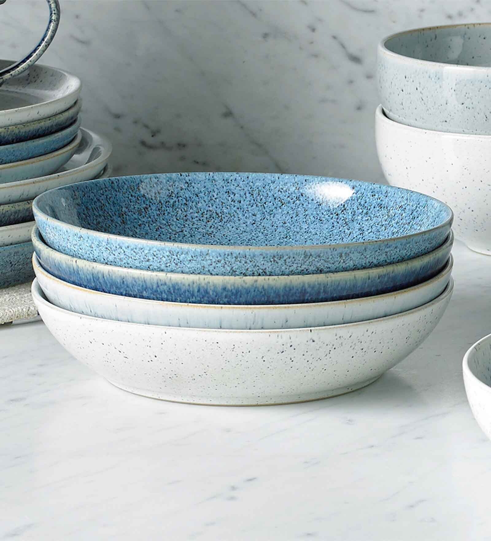 Buy Denby Studio Blue 1 Ltr Stoneware 1 Pc Serving Bowl At 100% OFF By ...