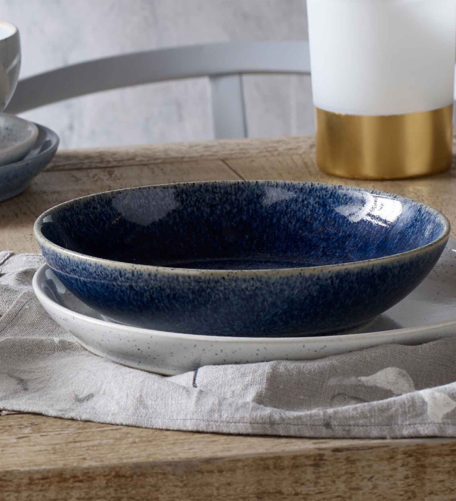 Buy Denby Studio Blue 150 Ml Stoneware 1 Pc Dinner Bowl At 13% OFF By ...