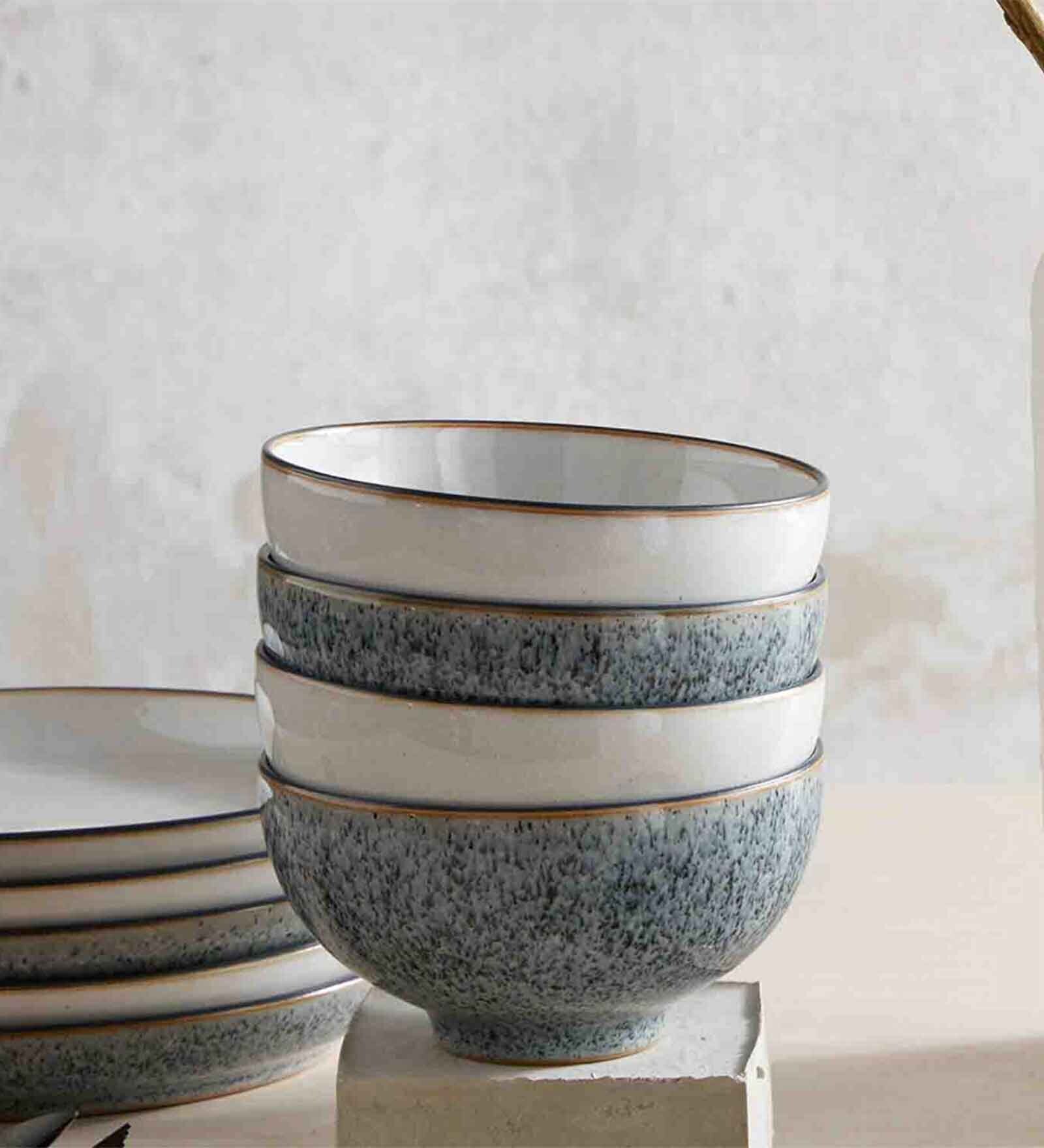 Denby Studio Grey  480Ml Stoneware 1 Pc  Dinner Bowl