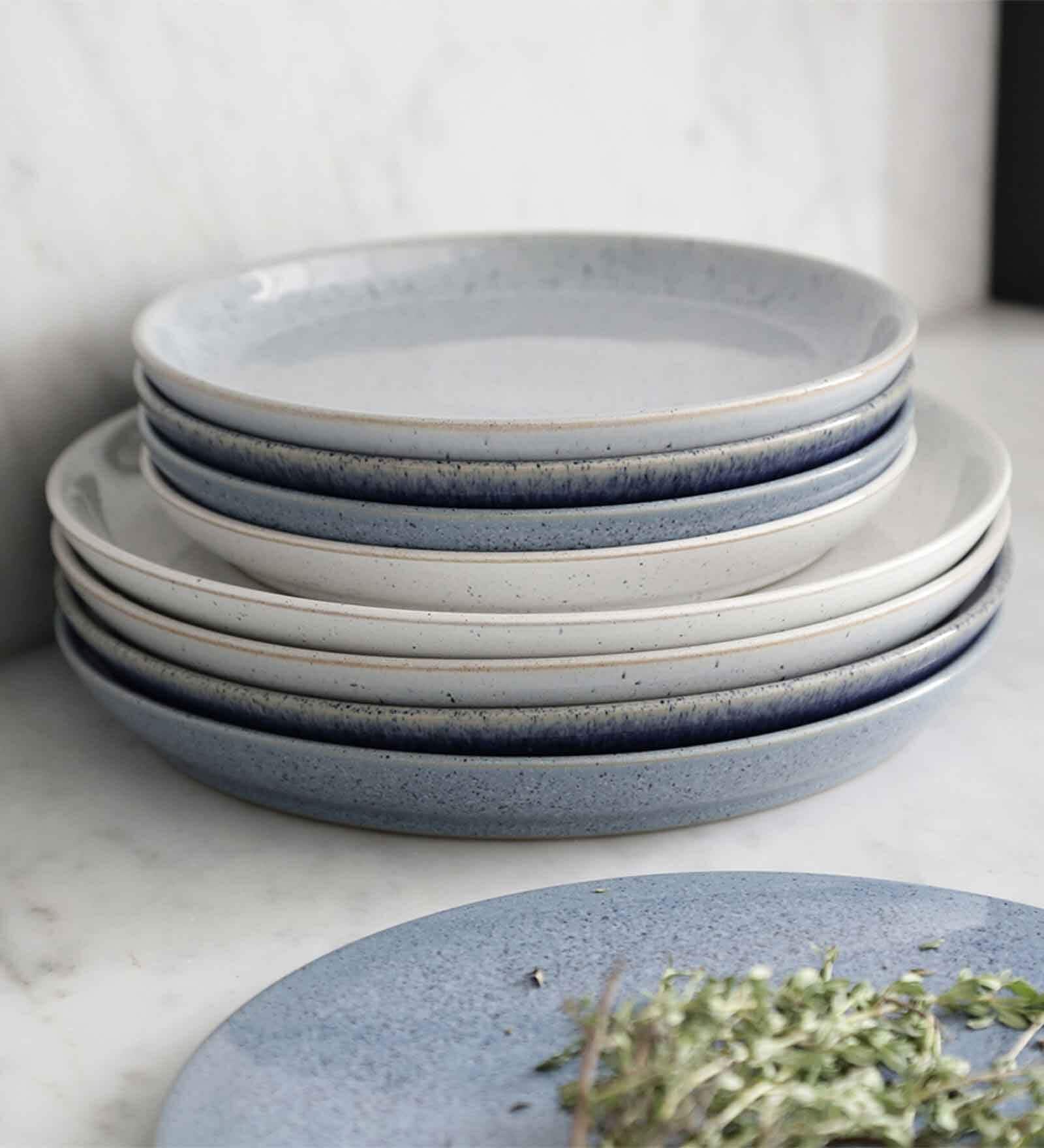 Denby Studio White Stoneware  1 Pc Quarter Plate