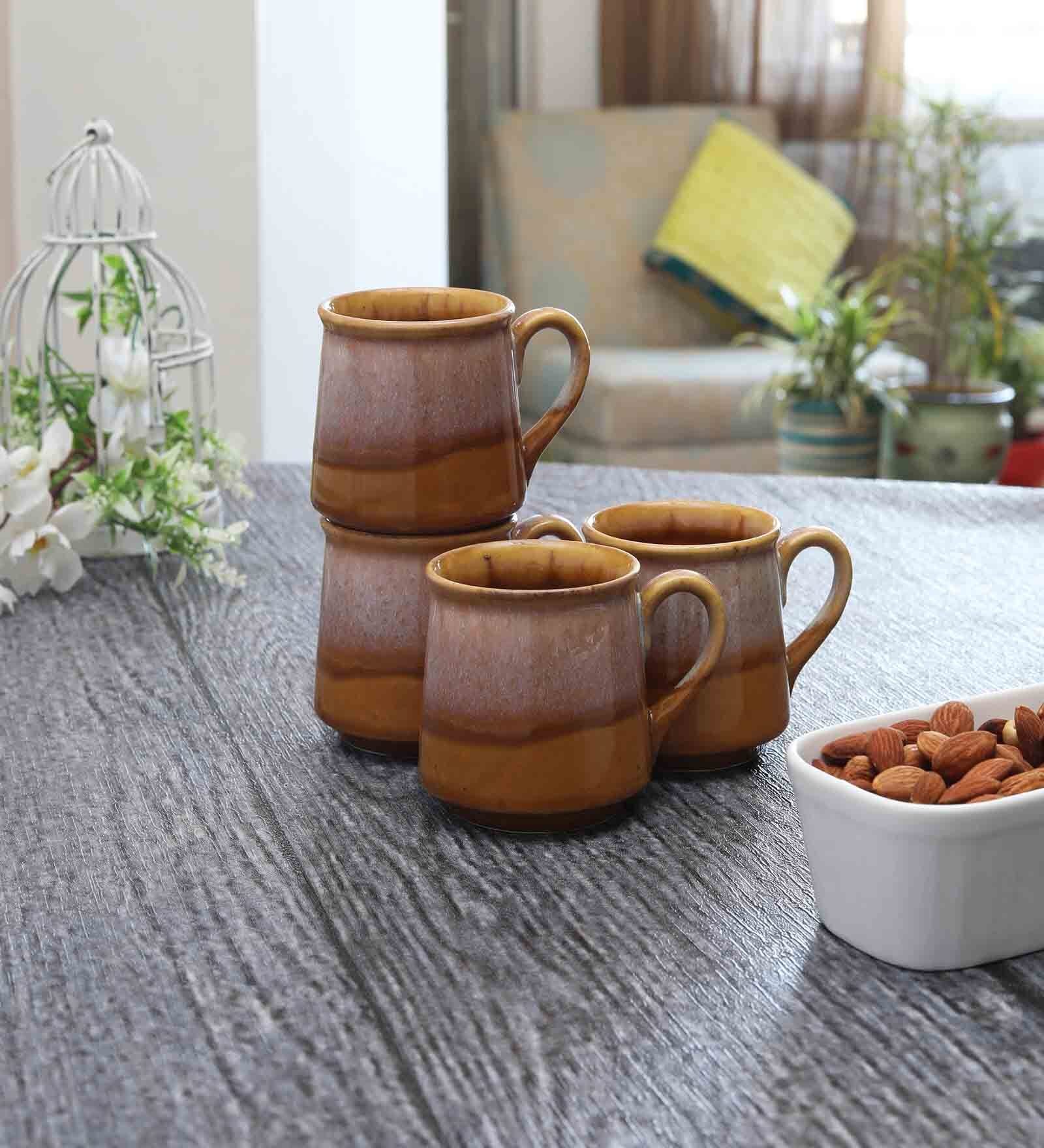 Grace 250ml (Set of 6) Ceramic Coffee Mug