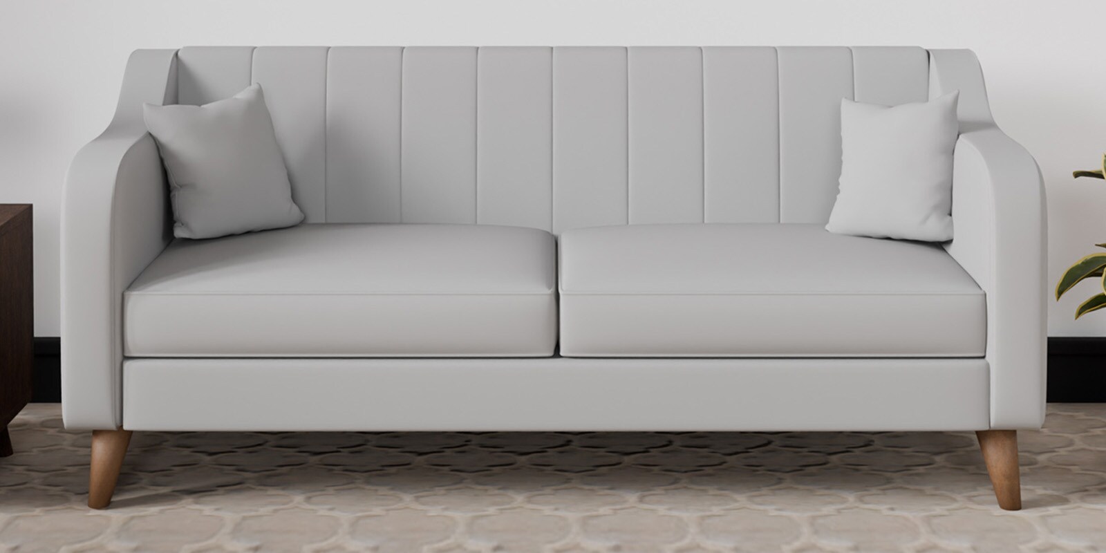 Stella 2 seater sofa in Light Grey  colour