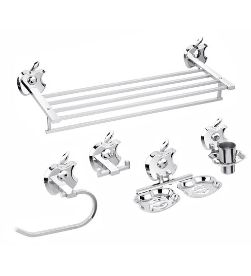 Buy Easyhome Furnish Stainless Steel Bathroom Accessories Set In