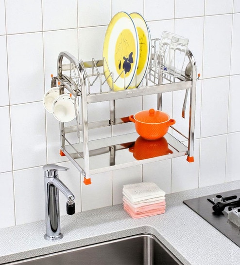 Stainless Steel 15 x 9 Inches Kitchen Racks