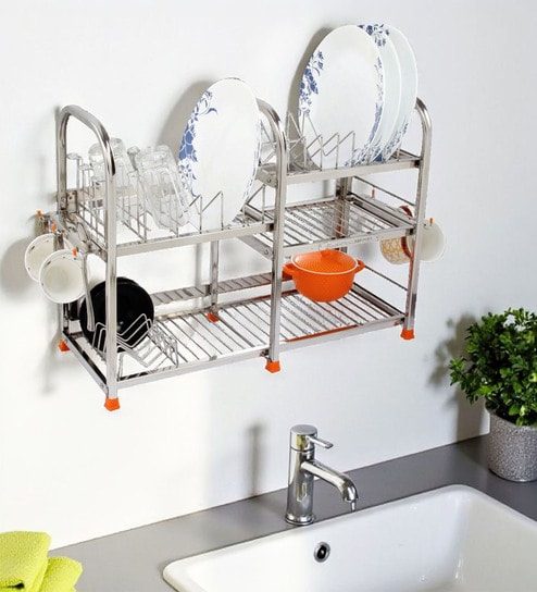 Stainless Steel 24 x 9 Inches Kitchen Racks